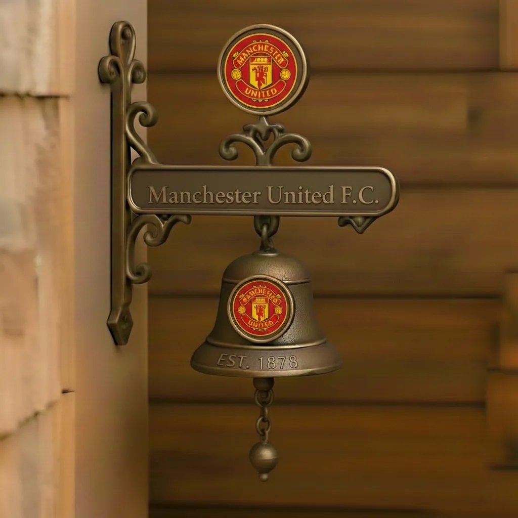 🔥Hot Sale 50% OFF🔥 Football | Football Club Vintage Wall-Mounted Metal Doorbell