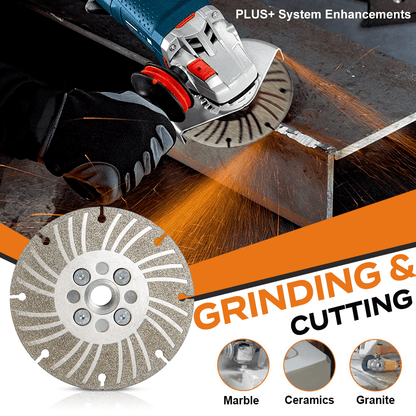 🔥Limited Time Discount 🔥-⚙️ Angle Grinding Wheel – Electroplated Diamond 4 ½ PLUS+