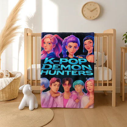 🔥Hot Sale 50% OFF🔥K-Pop Demon Hunter Blanket