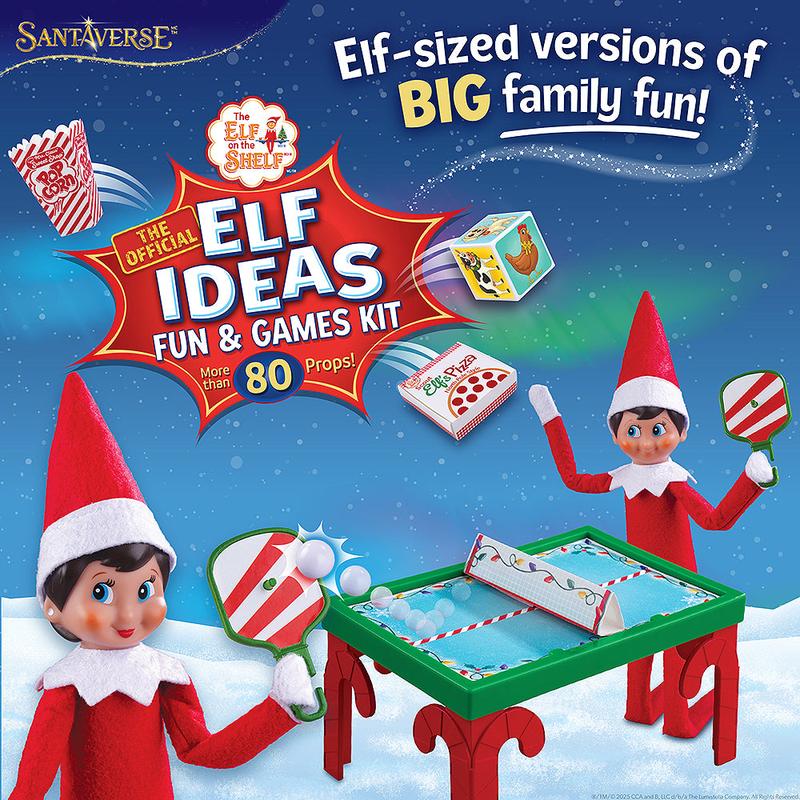 🔥Hot Sale 50% OFF🔥Polar Props™ The Official Elf Ideas Fun & Games Kit