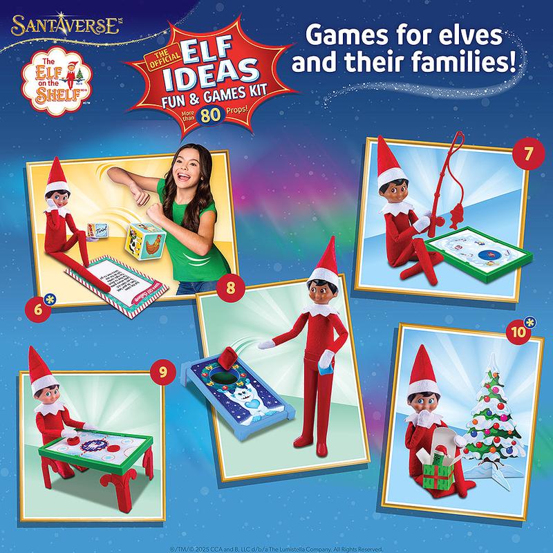 🔥Hot Sale 50% OFF🔥Polar Props™ The Official Elf Ideas Fun & Games Kit