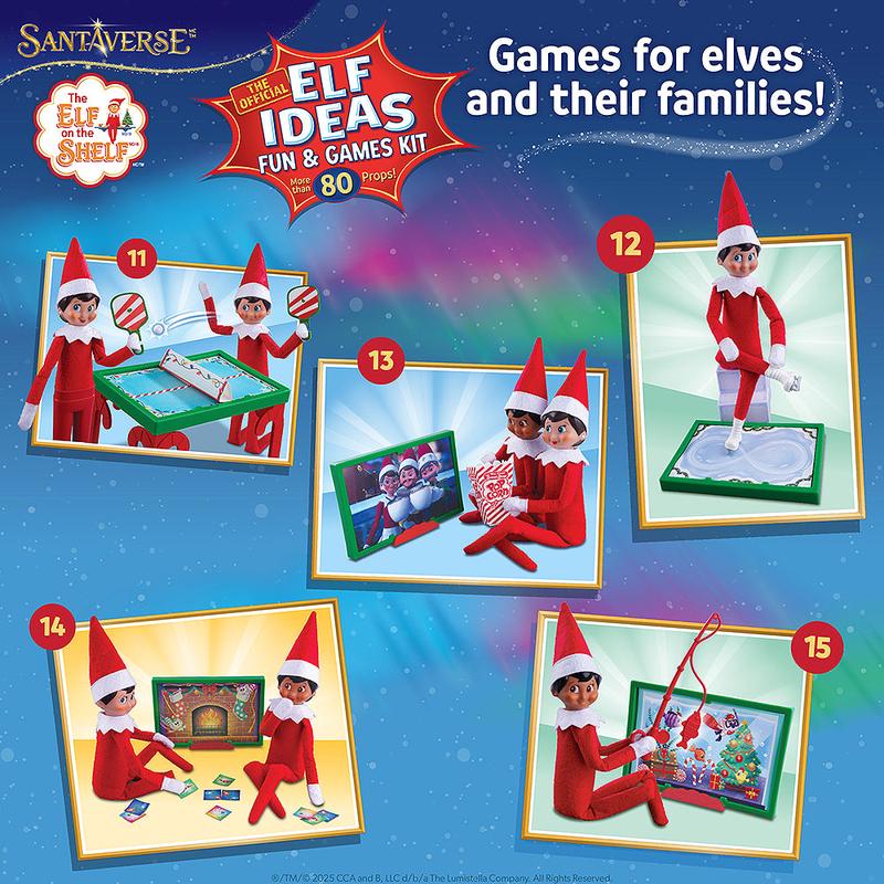 🔥Hot Sale 50% OFF🔥Polar Props™ The Official Elf Ideas Fun & Games Kit