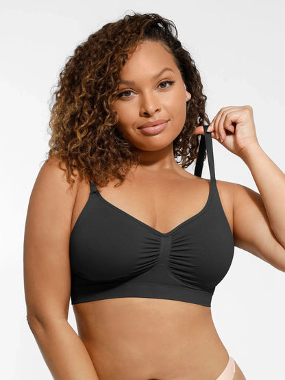 🔥Hot Sale 🔥Feelingirl Everyday Wireless Bra Unlined Soft Bra
