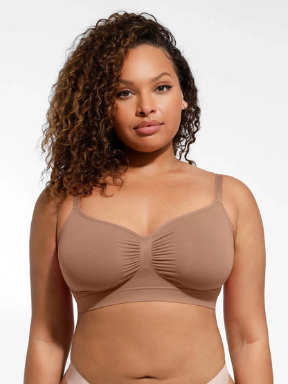 🔥Hot Sale 🔥Feelingirl Everyday Wireless Bra Unlined Soft Bra