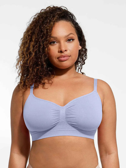 🔥Hot Sale 🔥Feelingirl Everyday Wireless Bra Unlined Soft Bra