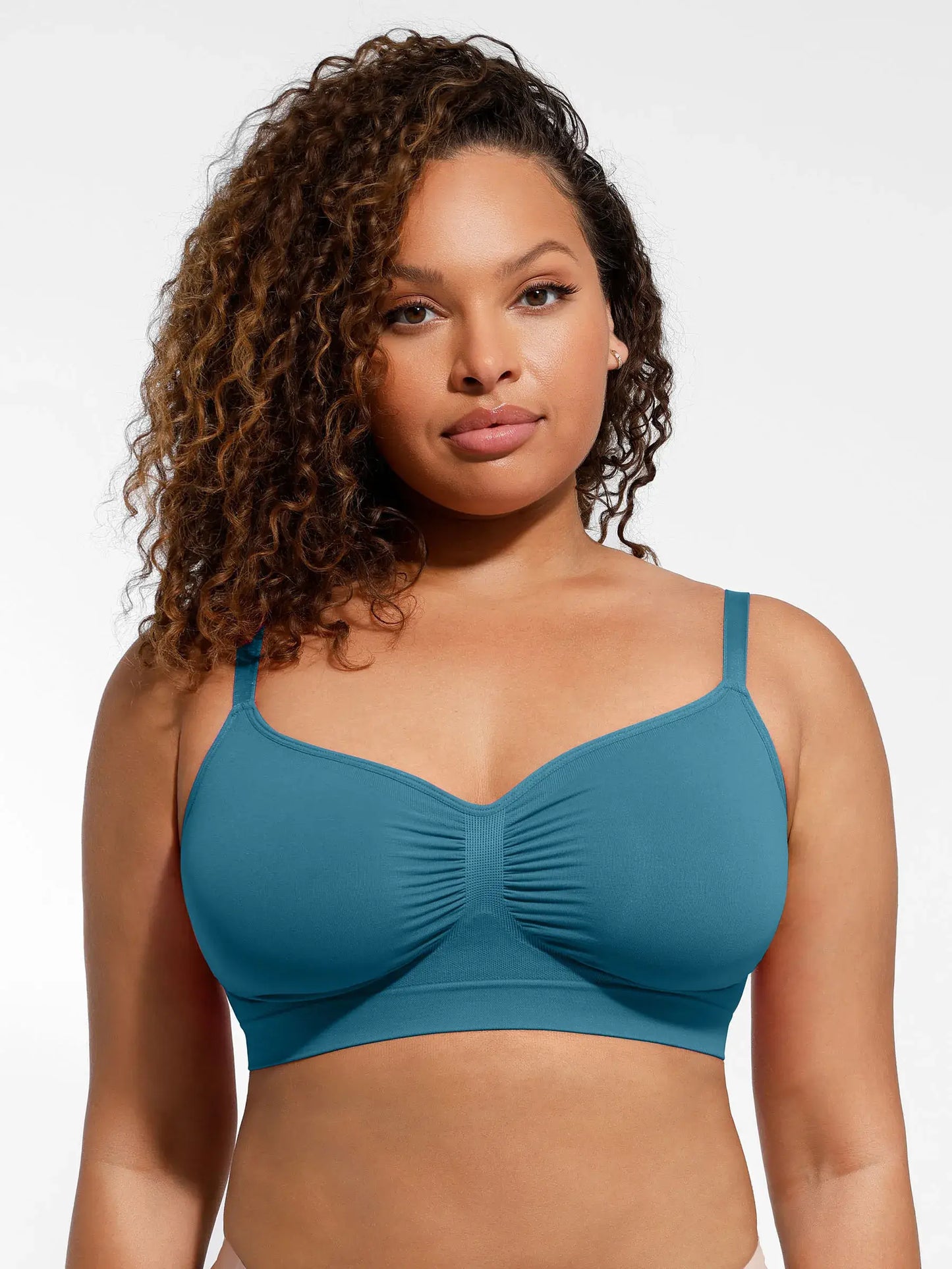 🔥Hot Sale 🔥Feelingirl Everyday Wireless Bra Unlined Soft Bra