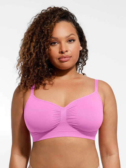 🔥Hot Sale 🔥Feelingirl Everyday Wireless Bra Unlined Soft Bra