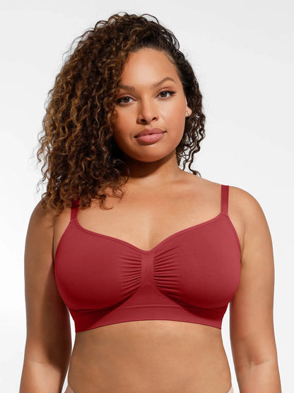 🔥Hot Sale 🔥Feelingirl Everyday Wireless Bra Unlined Soft Bra