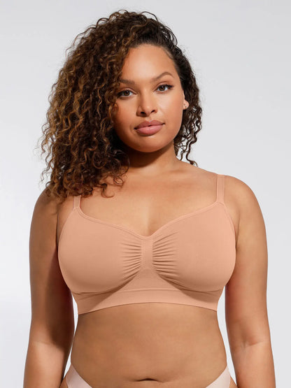🔥Hot Sale 🔥Feelingirl Everyday Wireless Bra Unlined Soft Bra