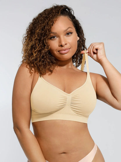 🔥Hot Sale 🔥Feelingirl Everyday Wireless Bra Unlined Soft Bra