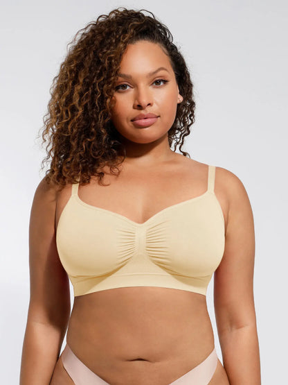 🔥Hot Sale 🔥Feelingirl Everyday Wireless Bra Unlined Soft Bra