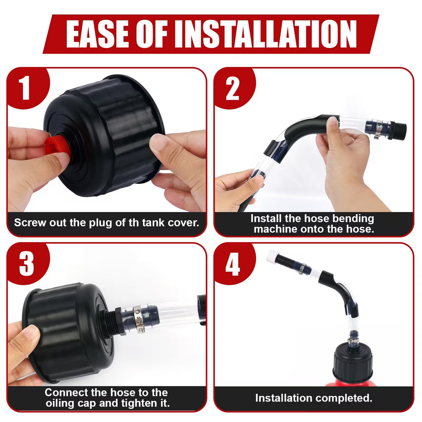 FlexPour - No Spill Fuel Filler Hose & Cap