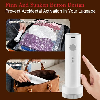 [2026 Upgraded VacBrid] Cordless Vacuum Compression Bag Set – 15 Pack