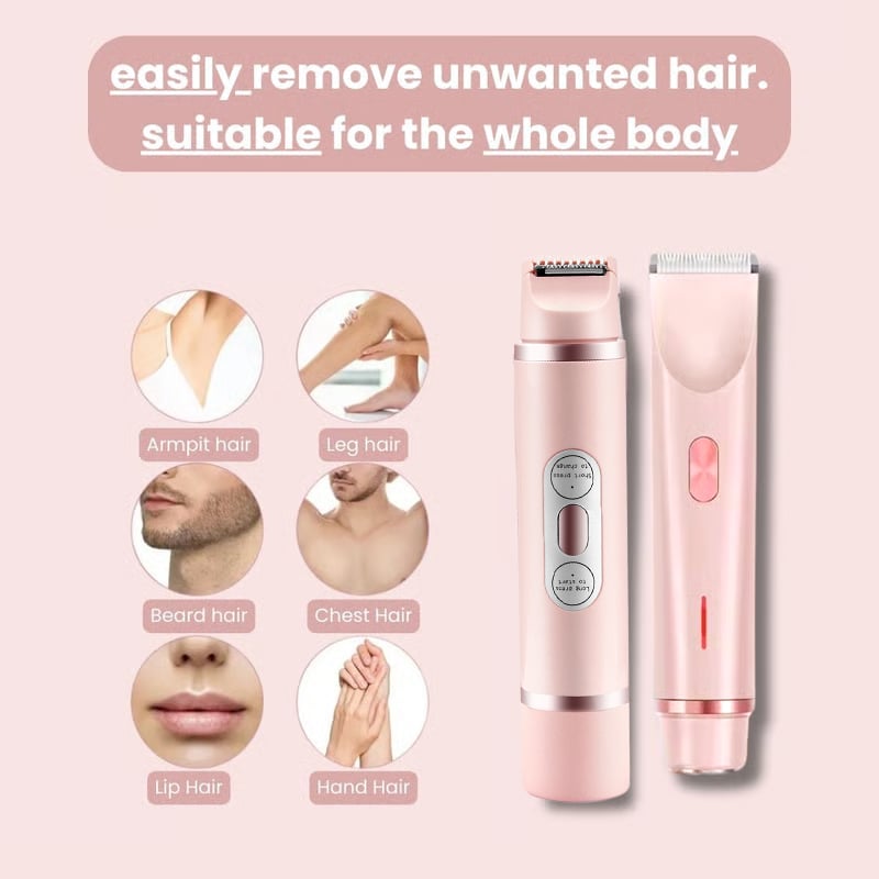 🎁Last Day Promotion 49% OFF!🎁 - LastlargelyTM 2-in-1 Women's Body Shaver