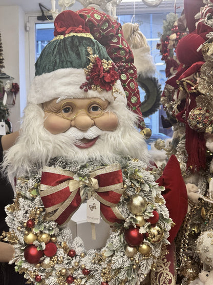 🔥Hot Sale 49% off🔥Santa Face Wreath