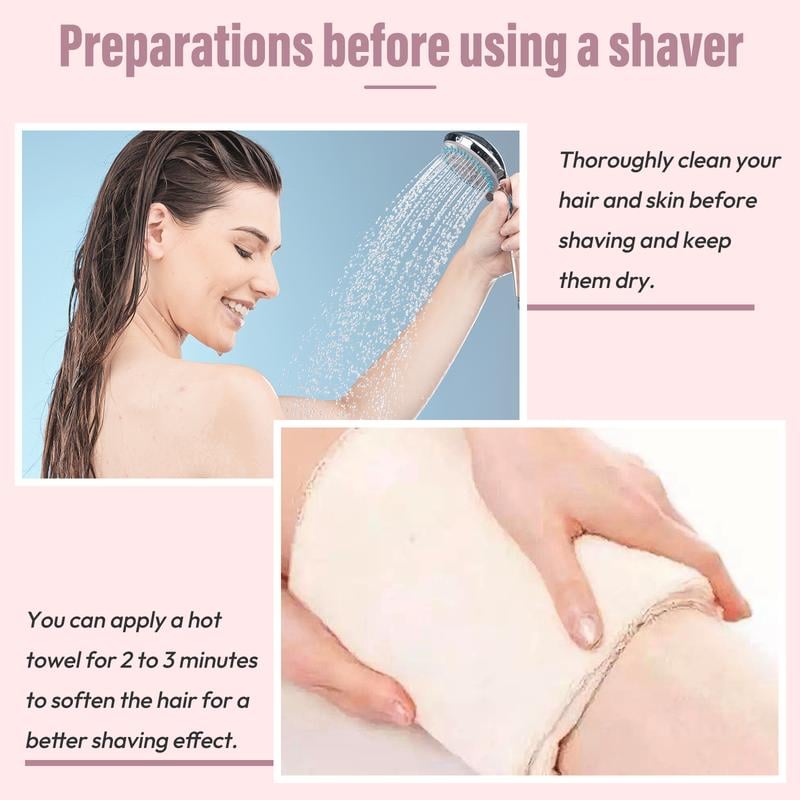 🎁Last Day Promotion 49% OFF!🎁 - LastlargelyTM 2-in-1 Women's Body Shaver
