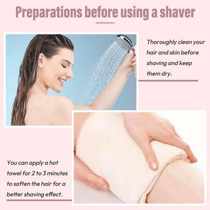 🎁Last Day Promotion 49% OFF!🎁 - LastlargelyTM 2-in-1 Women's Body Shaver