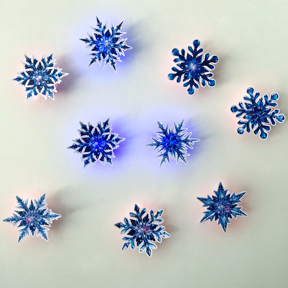 🔥Hot Sale 🔥Christmas 3D Glowing Wall Decals