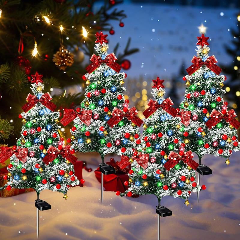 🔥Hot Sale 49% off🌟Upgrade Solar Christmas Trees Lights Outdoor Decoration Waterproof