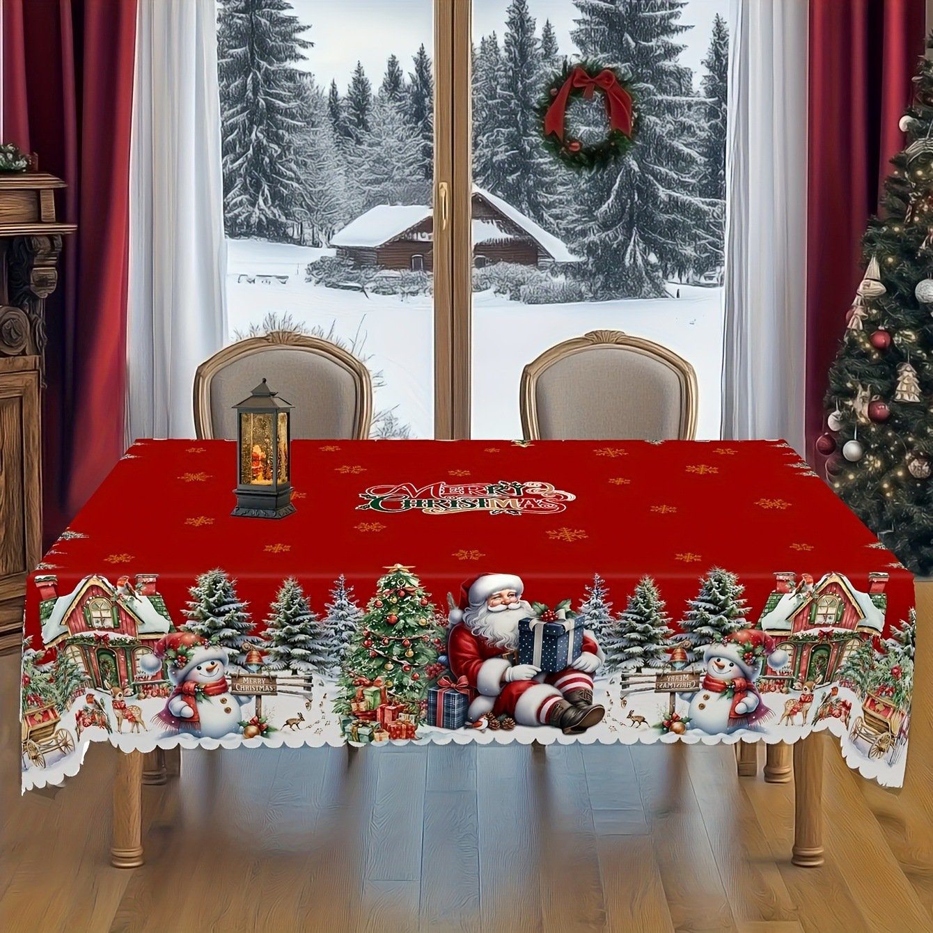 🔥Hot Sale 50% OFF🔥Christmas Tablecloth