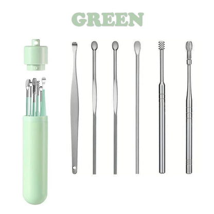 🔥Hot Sale 50% OFF🔥6 Counts/Set Ear Wax Removal Tool Set with Storage Tube