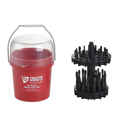 🔥Limited Time Discount 🔥Tractor Supply Assorted Impact Bit Set. 49 pc