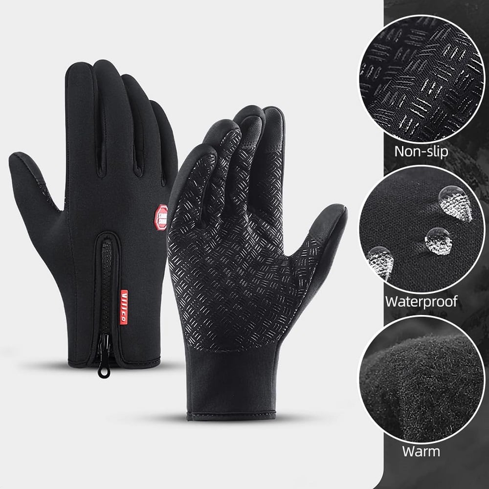 🔥Limited Time Discount 🔥-🏆Ultimate Waterproof & Windproof Thermal Non-Slip Gloves