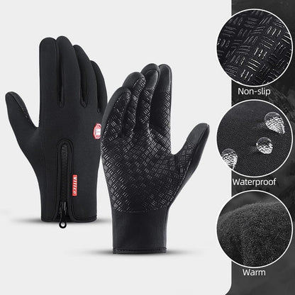 🔥Limited Time Discount 🔥-🏆Ultimate Waterproof & Windproof Thermal Non-Slip Gloves