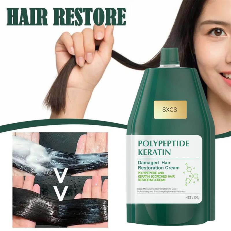 🔥Hot Sale 50% OFF🔥Polypeptide Keratin Hydrating Smoothing Hair Damage Repair Cream