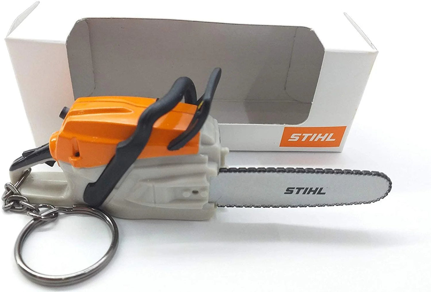 🔥Hot Sale🔥STIHL 0420 960 0003 Chainsaw Keyring with Realistic Battery Operated Sound Novelty