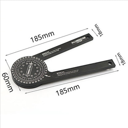🔥Hot Sale 50% OFF🔥7-inch Aluminum Protractor Goniometer