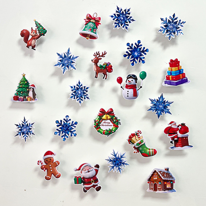 🔥Hot Sale 🔥Christmas 3D Glowing Wall Decals