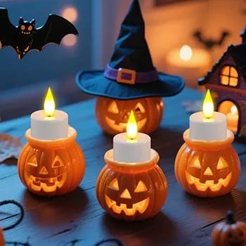 🔥Hot Sale 50% OFF🔥Flameless Candles, 2025 12pcs USB Rechargeable Tea Lights Candles