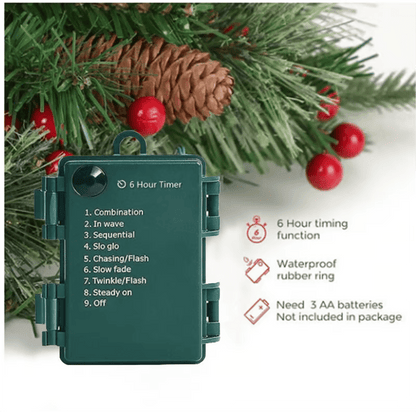 🔥Hot Sale 50% OFF🔥-🎄Pre-lit Artificial Christmas Tree Urn Filler💐