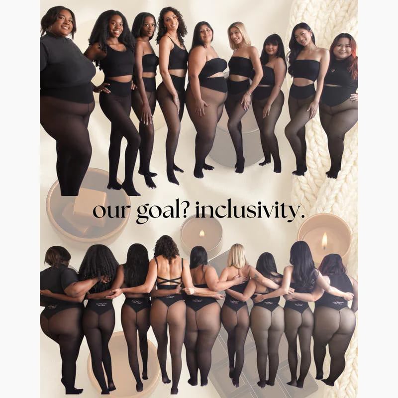 ⚡25K+ SOLD!❄️One-Seam Shaping Fleece Leggings✨ Stay Warm.Look Snatched.💕