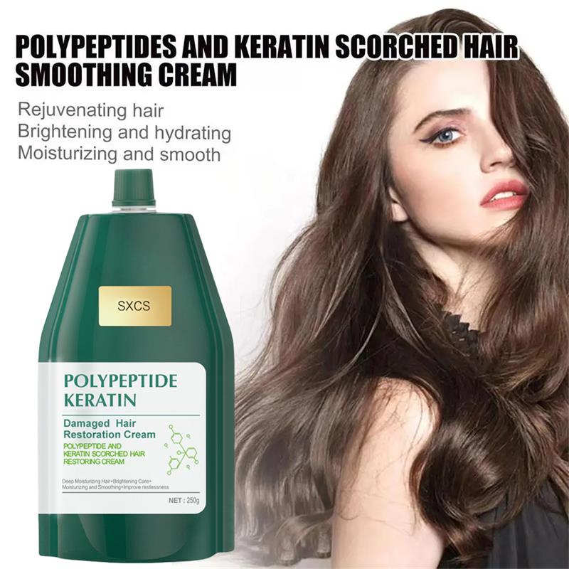 🔥Hot Sale 50% OFF🔥Polypeptide Keratin Hydrating Smoothing Hair Damage Repair Cream