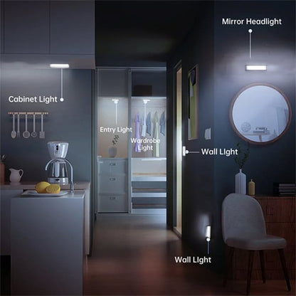 🔥Hot Sale 50% OFF🔥-🎁 Punch-free Smart Sensor Magnetic Rechargeable LED Lights💡