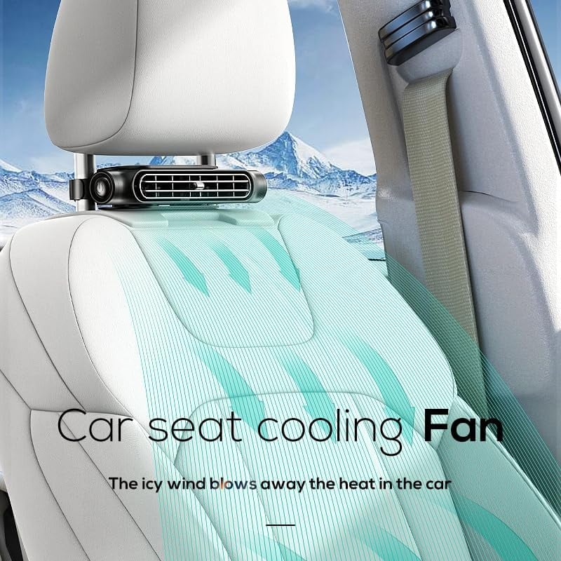 🔥Father’s Day 60% Off丨Dual Turbo Car Seat Cooling Fan