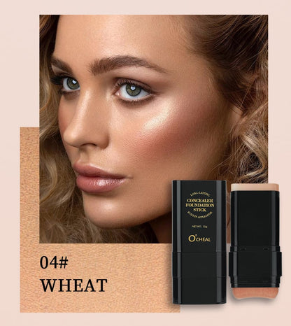 🔥Hot Sale 50% OFF🔥2-in-1 Foundation Stick with Brush