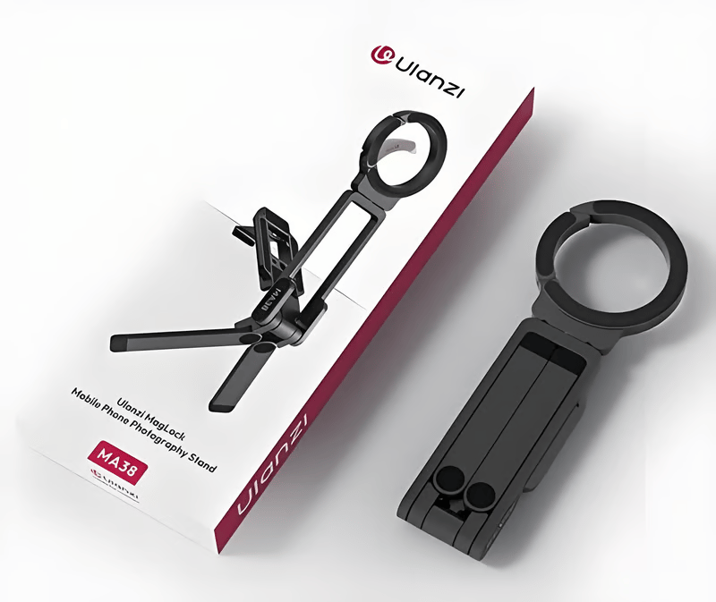 🔥Hot Sale 50% OFF🔥Magnetic Phone Tripod for iPhone, MA38 Portable Phone Holder Mini Tripod for Magsafe