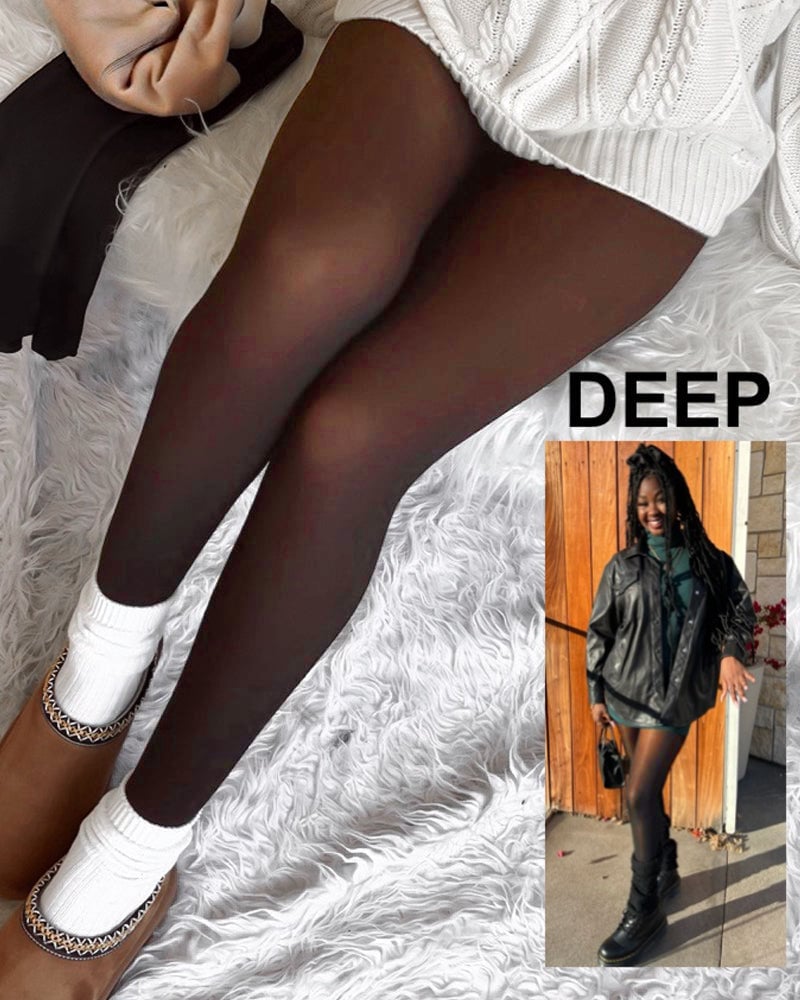 🔥Hot Sale 50% OFF🔥MAGIC VELVET LINED LEGGINGS • CLOSED FOOT (LOOKS LIKE PANTYHOSE)