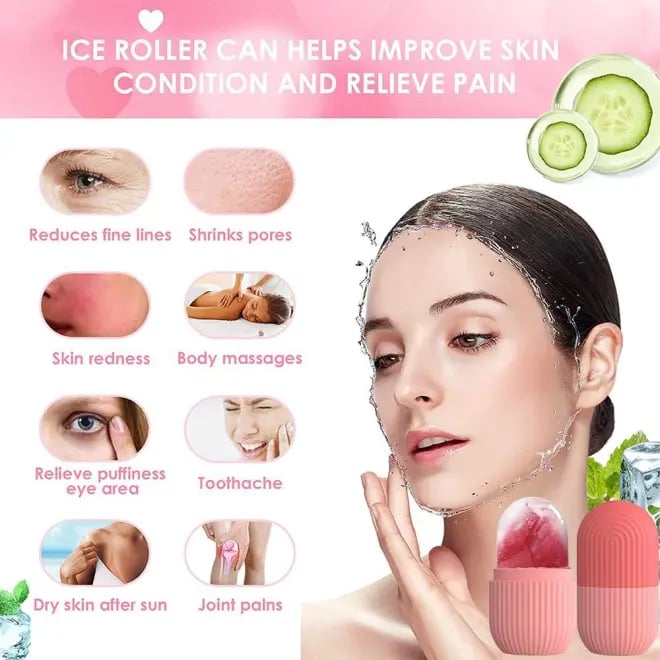 🔥Last Day Promotion 49% OFF🔥 Rejuvenate Your Skin with our Facial Ice Roller