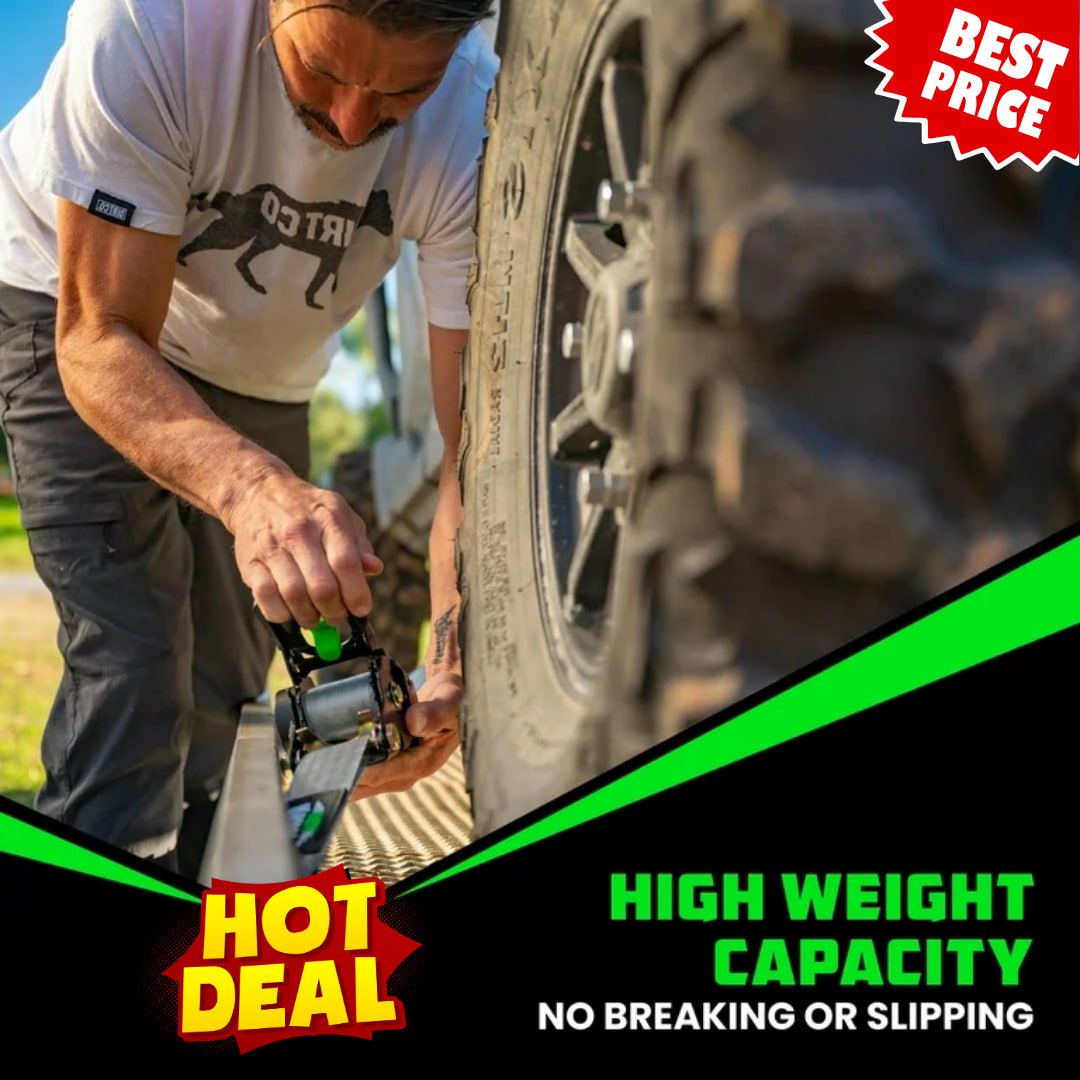 🎁 Limited Time – Upgraded 2025 Retractable Ratchet Strap (Perfect Gift for Men💙)