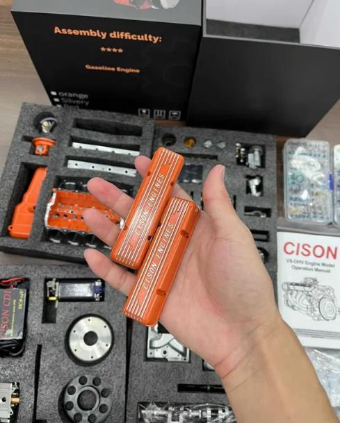 🎉Last Day Promotion 50% OFF🔥 - Gasoline OHV V8 Small-block Engine Model Kits