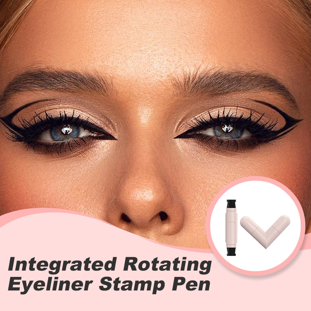 🔥Limited Time Discount 🔥Integrated Rotating Eyeliner Stamp Pen🎉
