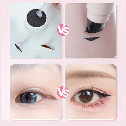 🔥Limited Time Discount 🔥Integrated Rotating Eyeliner Stamp Pen🎉