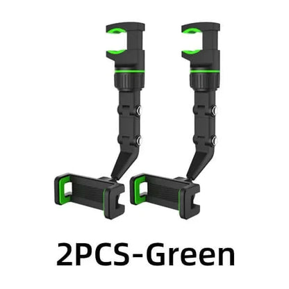 Soporte multifuncional para teléfono en el espejo retrovisor
