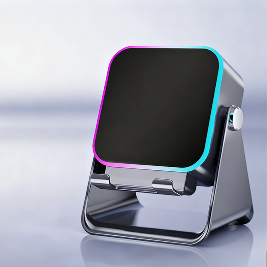 🔥Hot Sale 50% OFF🔥5-in-1 Wireless Induction Bluetooth Speaker with Adjustable Phone Stand