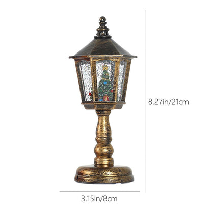 🔥Hot Sale 50% OFF🔥Christmas Luminous Snow Night Light with Music