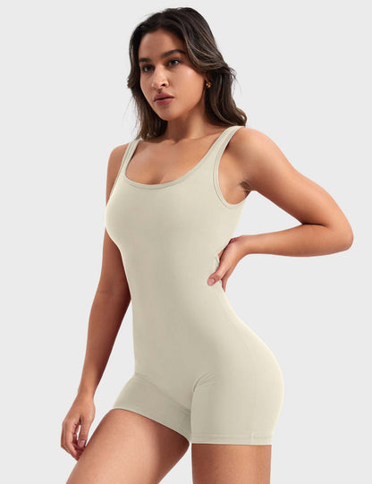 V-Back Romper